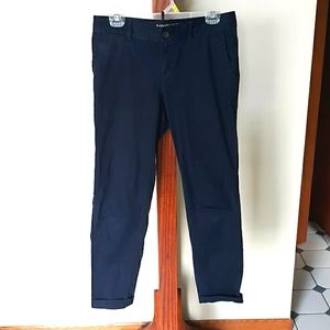 Banana Republic Dark Blue Chino Pants Size 0